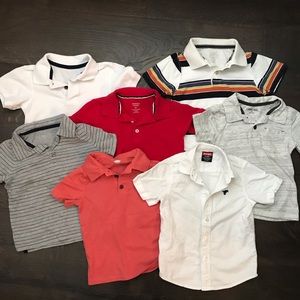 Lot of Toddler Boys Polos - 3T